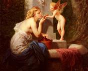 At The Fountain - 亨利·皮库